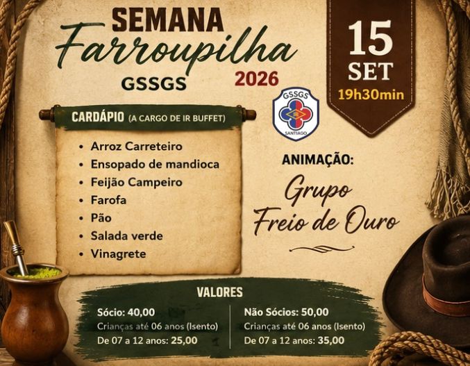 Semana Farroupilha 15 set 19h30min.